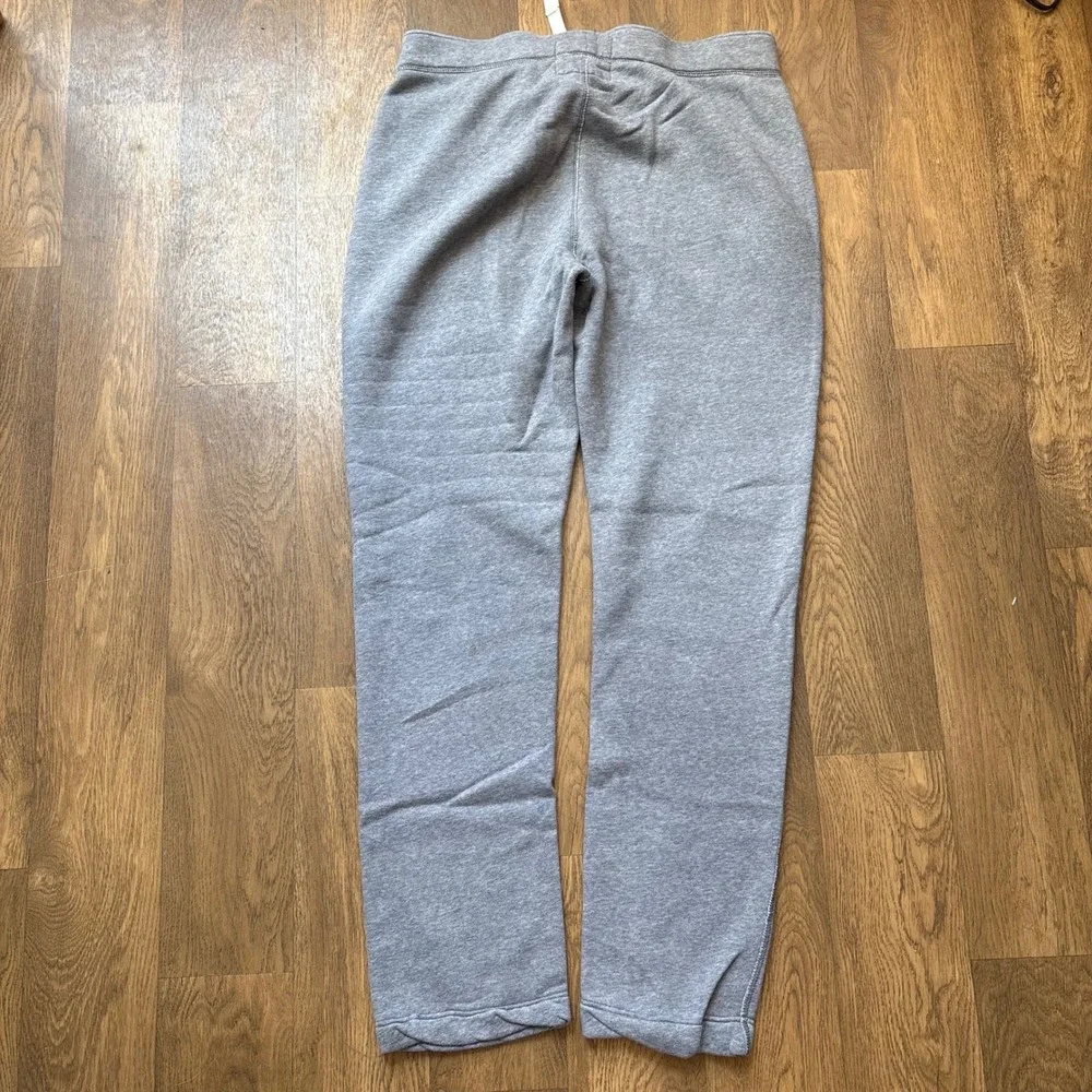 Vtg Y2K Mall Core Style Hollister Tide Patrol Embroidered Gray Drawstring Pants